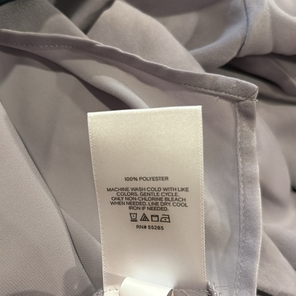 Express Lavender Tunic Top - Picture 4 of 4